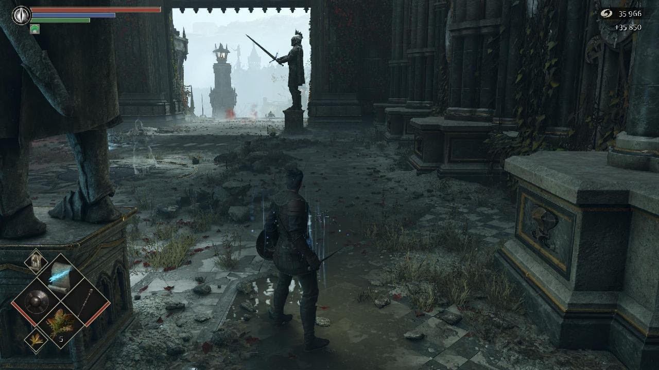 Demon's Souls bug. Баг Пронзающий