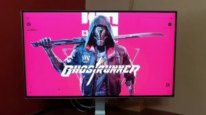 GHOSTRUNNER on PS4 Slim (1080P Monitor)