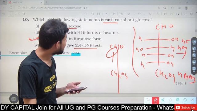 CUET UG BSc Chemistry Domain 2022 Live  Revision ।। CUET 2022 Crash Course Day 6