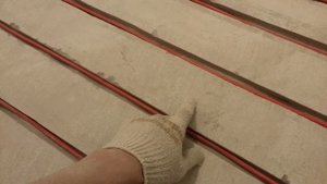 Теплый пол в штробу DeviFlex18T! (8 серия)