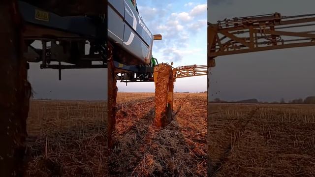 Автопилот EFIX на самоходном опрыскиватели #agro #сельскоехозяйство #farming