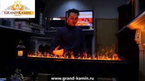 3D Line s 150 от Гранд Камин / ПАРОВОЙ очаг как Биокамин / Самый длинный электрокамин в Квартиру /