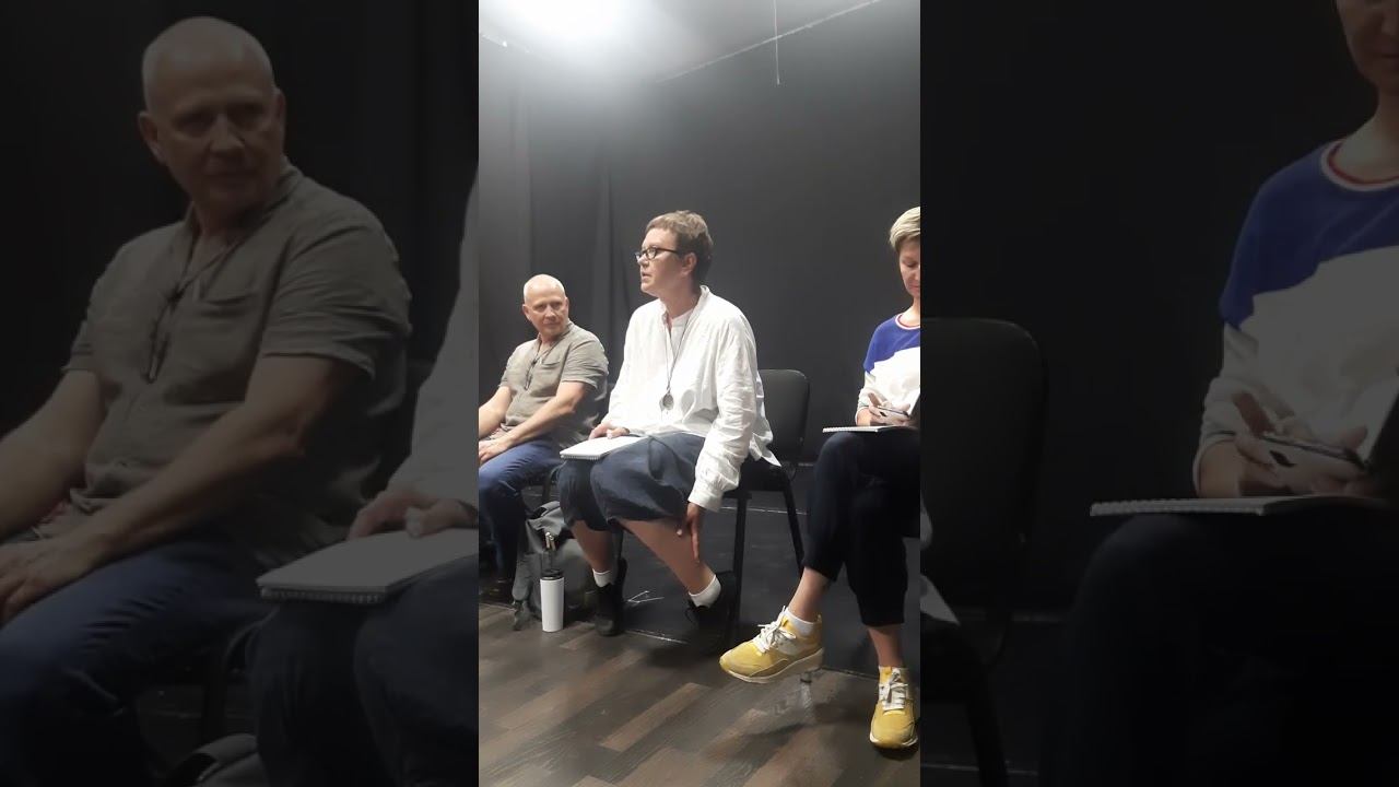 Обсуждение спектакля КОЛЫБЕЛЬНАЯ на фестивале КукСъезд в Тольятти