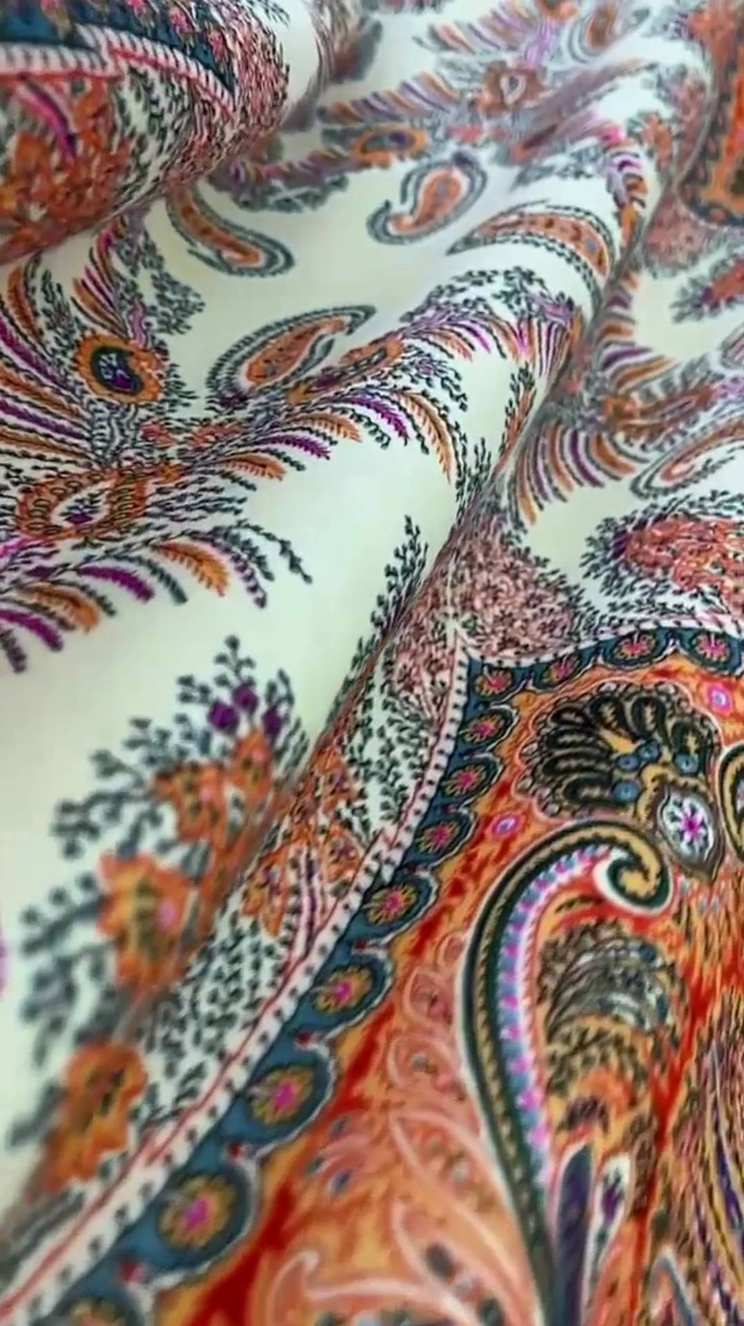 Павловопосадский платок «Сувенир» 1659-2 смотреть онлайн