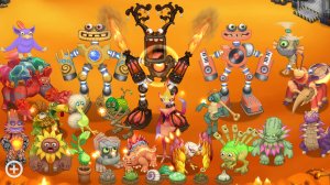 Огненное убежище / Fire Haven - полная песня (My Singing Monsters)