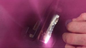 Отчистка VIN номера автомобиля от ржавчины лазером