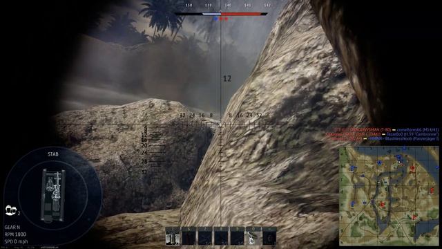 War Thunder arcade - AMR.35 ZT3 3