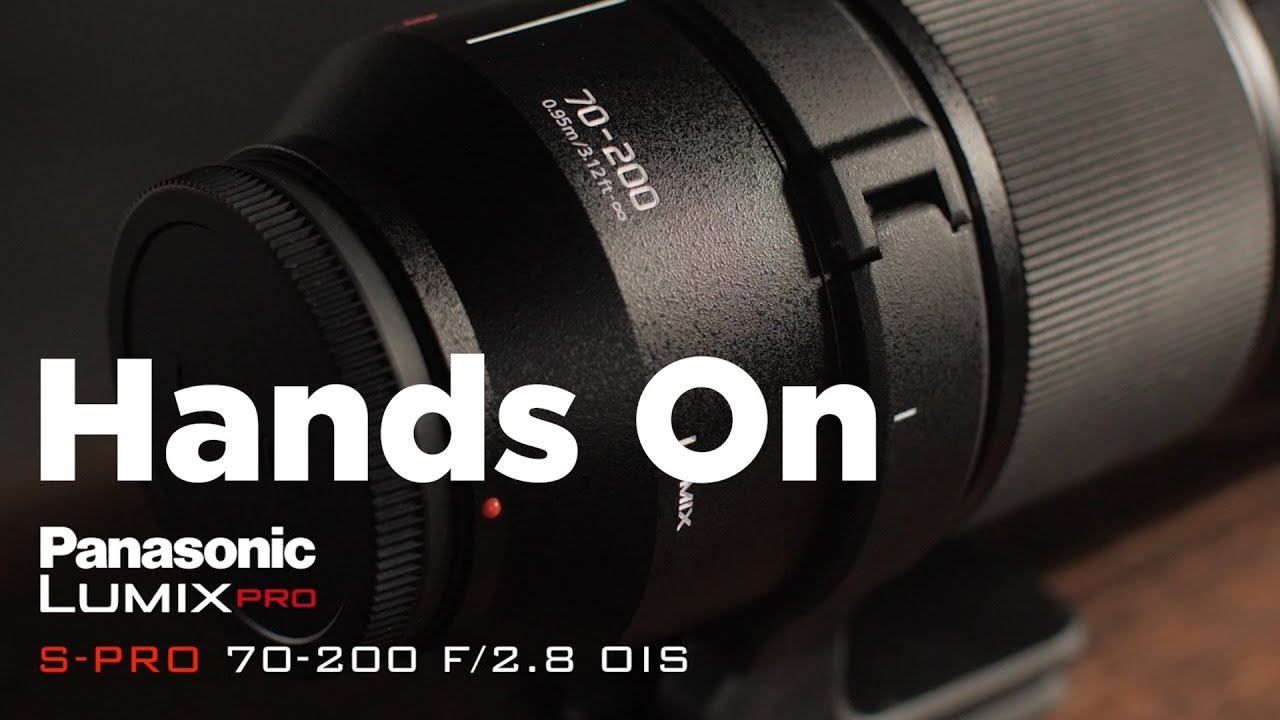 Panasonic Lumix S Pro 70-200mm F2.8 | Hands On with Rob Adams смотреть онлайн