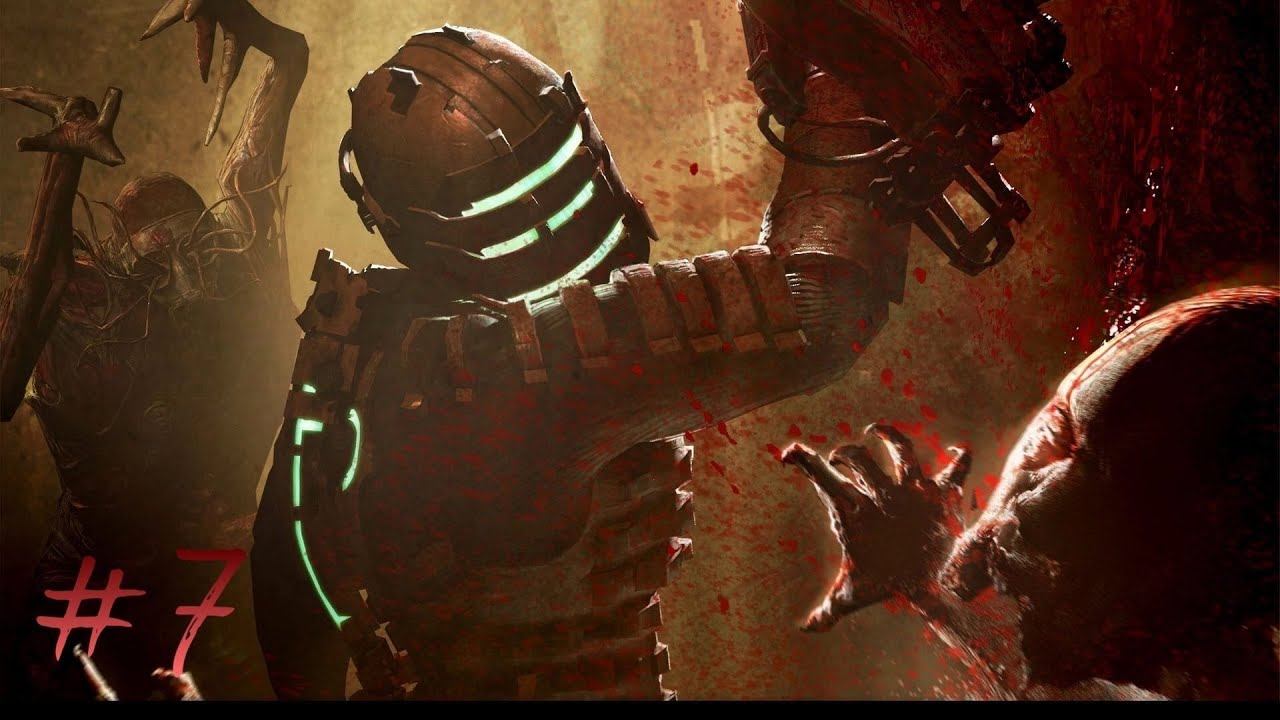 Dead Space (2008) №7 [шаг в пустоту] прохождение (без комментариев) смотреть онлайн