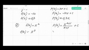 Первообразная. Нахождение первообразной