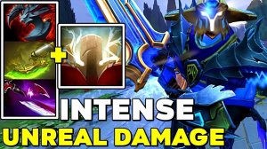 UNREAL DAMAGE INTENSE [ Sven ] CRAZY ATTACK SPEED - Carry Hard - Gameplay