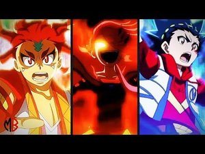 RASHAD VS PAYNE VS VALT - FAN MADE BATTLE - BEYBLADE BURST DB