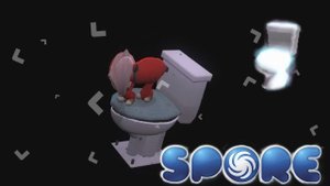 Spore. Дух Ияхо Крутится На Польском Туалете