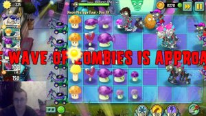 Растения против зомби 2 Neon Mixtape уровень 18