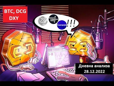 BTC, DXY - DCG Black Swan, Макро анализа на BTC циклус -12/1 месечен чарт, Дневна анализа 28.12.202