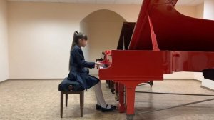 Самитова Ясмина - Этюд Г.Беренс, Д. Шостакович  Полька-Шарманка