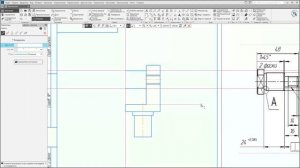 Ролик натяжной, сборочный чертёж