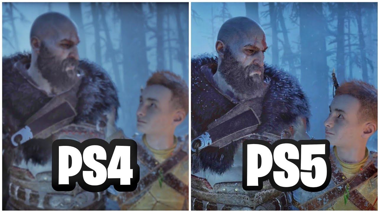 God Of War: Ragnarok PS4 vs PS5 Graphics Comparison (4k) смотреть онлайн