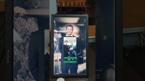 Демонстрация работы программы фотоавтомата Селфи с Врубелем