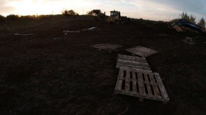 Эвакуация утонувшего Экскаватора  в торфяниках.