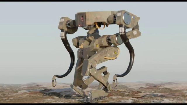 Big Robot Walk Cycle смотреть онлайн