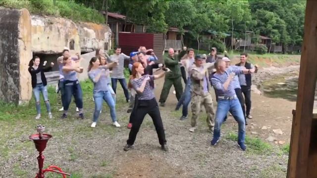 Корпоративный Тимбилдинг на природе.