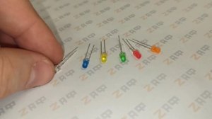 Светодиоды LED 3 мм, разноцветные диоды