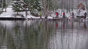 На запуске работает железо. Спорт-зона. Клёвое место Лосиный остров.