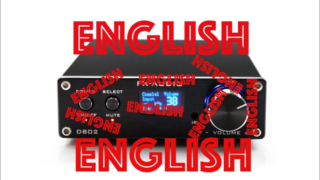 FX audio D802 review (ENGLISH) смотреть онлайн