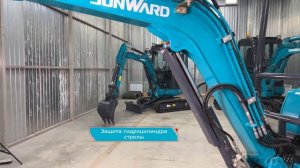 видеообзор экскаватора SUNWARD SWE 18UF