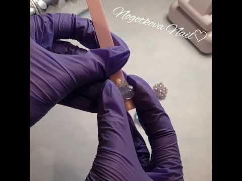 Сменная брошь на ногтях 😋😋😋💅Дизайн для ленивых😀😀😀Лайфхак из Китая 🤩🤩🤩 смотреть онлайн