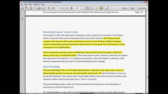 004 Scrum Guide  Exam Prep Artefacts Pt  2