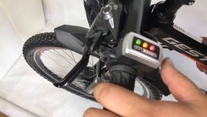 Электровелосипед складной взрослый двухподвес на 26 дюймов