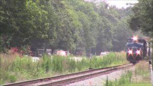 NS 180 NB Mixed Manifest with Conrail Heritage Unit Leading 7/14/19