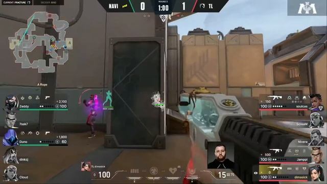 Team Liquid vs Natus Vincere - VCT 2022: EMEA Last Chance Qualifier - Upper Bracket Semi-Final - B0 смотреть онлайн