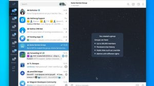 Как создать топик группу в Telegram