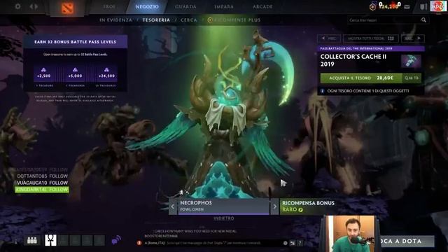 [ITA] Dota2 - OPENING BATTLEPASS 2019 CLLECTOR's CACHE II смотреть онлайн