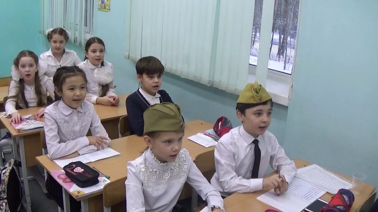ГБОУ Школа №41 флешмоб «С песней к Победе»