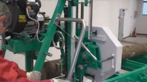 Ленточная пилорама-прицеп ZBL-P50H (с двигателем Subaru)