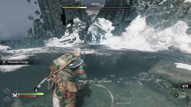 Kratos Meets Modi In Valhalla Scene - God Of War Ragnarok Valhalla DLC PS5 2023 смотреть онлайн