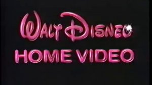 Walt Disney Home Video (1990) Company Logo (VHS Capture)