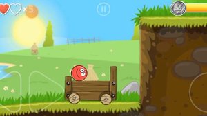 НОВЫЙ КРАСНЫЙ ШАР🔴против ЧЁРНОГО КВАДРАТА◼️Мультик игра Red Ball 4 для ДЕТЕЙ! #1