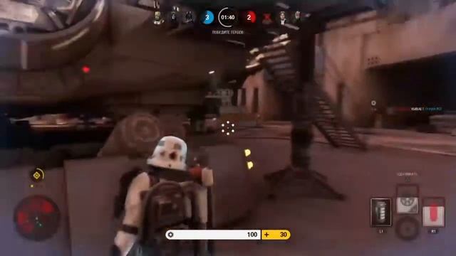 Star Wars Battlefront.Играю в режимы с героями и не только. смотреть онлайн