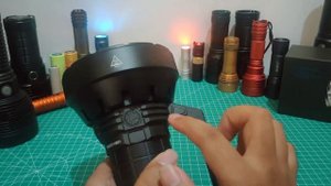 IMALENT SR16 Monster Flashlight (beamshot imalent sr16 vs acebeam x65)