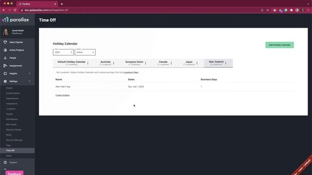Parallax Release Notes | Locations & Multi-Currency смотреть онлайн