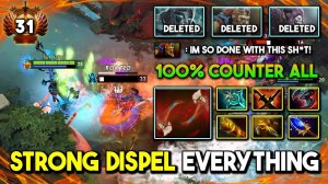 STRONG DISPEL EVERYTHING CARRY Troll Warlord Aghs Scepter + MKB Build 100% Hard Counter All DotA 2