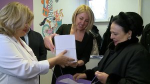 (12+) Почетный визит: НИКИ детства посетила Великая Княгиня Мария Романова