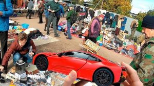 Масштабные модели на Барахолке. Ищу выгоды в хламе - блошиный рынок на Удельной в Санкт-Петербурге