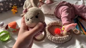 МОНТЕССОРИ Мобили своими руками. ИГРУШКИ для малыша 0-3 месяца и 3-6 месяцев