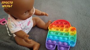 Куклы Пупсики Беби Бон Артёмка и Амелия играют в игушки